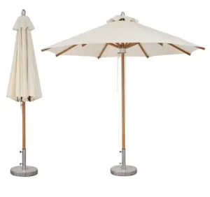 Heavy Duty Aluminum Center Pole Market Umbrella for Commercial Outdoor