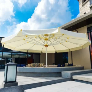 Heavy Duty Commercial Outdoor Table Umbrella, Large Size Patio Garden Parasol