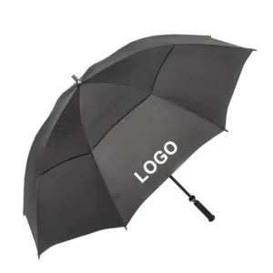 Heavy-Duty Extra-Large Double-Canopy Vented Windproof Waterproof Golf Umbrella