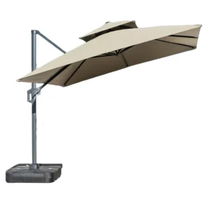 Heavy Duty Garden Outdoor Portable Five-speed Adjustable Foldable Rotatable Patio Sun Hanging Umbrella