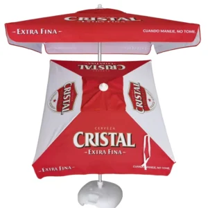 Heavy-Duty Large Waterproof Outdoor Patio Umbrella Parasol for Park and Beach