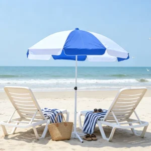 Heavy Duty UV Resistant Beach Umbrella 1m 1.1m 1.2m Export Grade Bulk Outdoor Parasol