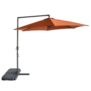Heavy Duty Waterproof UV Protection Patio Umbrella Aluminum Frame for Garden Beach Poolside Outdoor