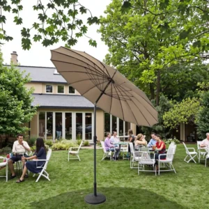 Heavy Duty Waterproof UV Protection Patio Umbrella Aluminum Frame for Garden Beach Poolside Outdoor