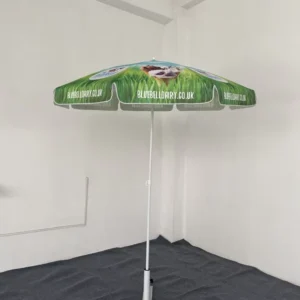 Heavy-Duty Windproof Parasol Stainless Steel Frame for Commercial Restaurant Seating