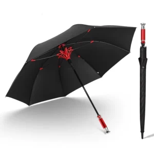 Heavy-Duty Windproof Rainproof Anti-UV Large Golf Umbrella Automatic Open With Custom Logo
