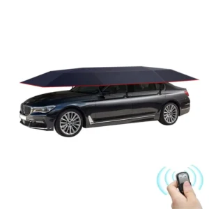 Heavy-Load Car Cover Umbrella Portable Automatic-Folding Shelter for Vehicle Parking