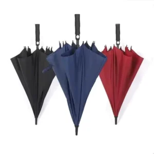 High-Grade 8 Bone Women’s Semi-Automatic Straight Bar Waterproof Sunscreen Dual-Use Portable Pongee Advertising Umbrella