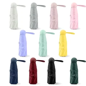 High Quality 8K Custom Mini Umbrella UV Protection Fully Automatic Folding Sun Umbrella for Travel