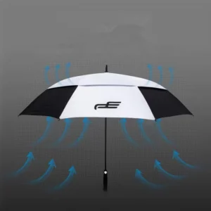 High Quality Extra Large Golf Umbrella Windproof Double Canopy Double Layer