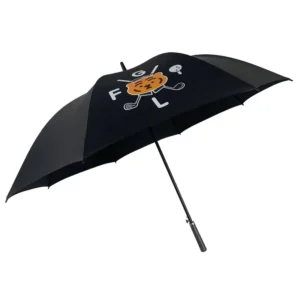 High Quality Full Fiberglass 8-Rib Contemporary Golf Umbrella 27-Inch with PU Wrapped Plastic Handle