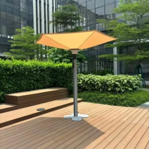 High Quality Iron Beach Golf Parasol Folding Cover Patio Canopy Gazebo Tent Garden Modern Outdoor Umbrella Outdoor Furniture