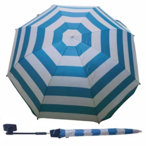High Quality Low Price Custom Beach Umbrella Hot Creative 7Ft 8K Round Cotton