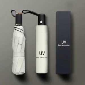 High Quality OEM UV Umbrella Gift Box Auto Open 8K Custom Umbrella With Logo