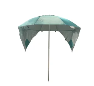 High Quality Waterproof Lightweight 50+ UV Aluminum Frame 180cm Beach Outdoor Umbrella for Living Room & Outdoor Furniture