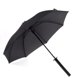 High-Quality Windproof Long-Handle Semi-Automatic Waterproof Umbrella with Custom Logo