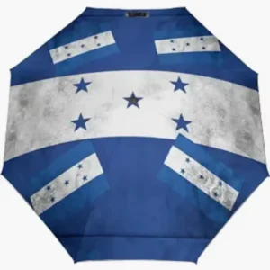 Honduras National Flag Print Fully Automatic Folding Umbrella