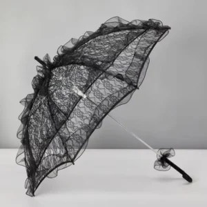 Hot Sales Lace Parasol Umbrella Vintage Wedding Bridal Umbrella Embroidery Umbrella for Wedding Party Celebration