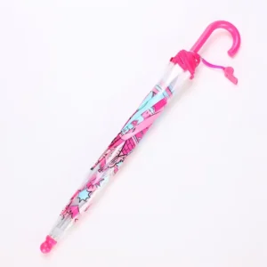 Hot Selling Classic Children Straight Umbrella Windproof Rain Foldable Umbrellas for Kids
