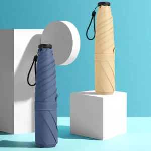 Hot Selling High Quality 5 Fold Women’s UV Sun Umbrella Mini Pocket Portable Design