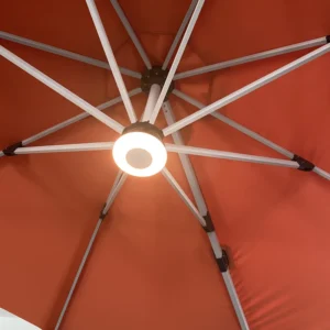 Hot Selling Multi functional Hanging Camping Lamps Battery Patio Garden Umbrellas Lighting Lights for Outdoor
