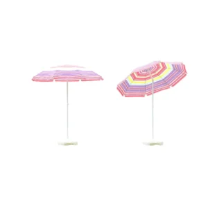 Hot Selling UPF50+ 3.25ft Classic Design Wood Base Aluminum Pole Square Shape Beach Umbrella Outdoor Furniture Courtyard