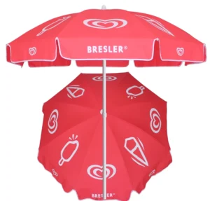 Ice Cream Beach Umbrella Outdoor Parasol