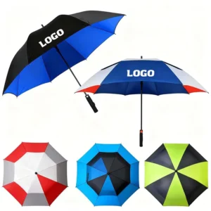 Innovative Shenzhen 30 Inch Large Windproof Logo Prints Big Luxury Promotional Branded Custom Golf Umbrella