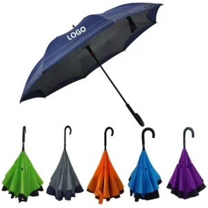 Inverse Umbrella With Customized Logo Gift