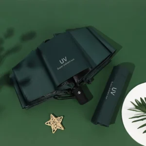 K148 UV Umbrella, Full Automatic, 8K, Custom Logo, Manual Open, Gift Box Protection