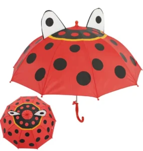 Kids Cartoon Umbrella Custom Logo Straight Windproof Safe Rain Sun Long Handle Children School China Supplier