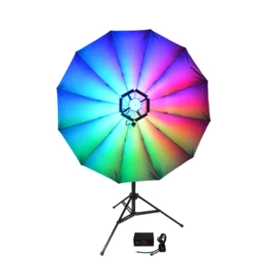 LED Effect Light Magic RGBW Umbrella Stage Show Lights with DMX Control and IP33 Rating for Disco/Party/Theatre