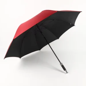 LM-H Straight Windproof Vented Golf Umbrella with UV Protection and Double Canopy