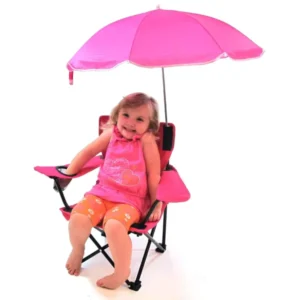 LS06 Outdoor Children’s Beach Chair Folding Umbrella Chair Multifunctional Brazilian Chair