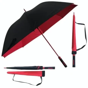Large Automatic Umbrella Windproof Fiberglass Frame 100% UV Protection Waterproof Fabric for Outdoor Travel