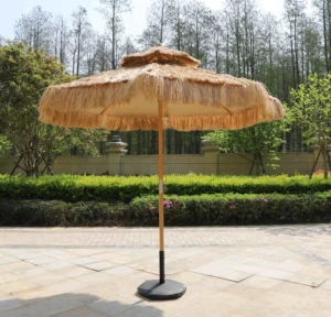 Large Beach Tiki Sun Shade Umbrella Waterproof Hawaiian Hula Patio Straw