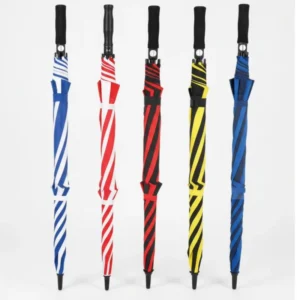 Large Classic Walking Stick Cane Umbrella EVA Handle Waterproof Semi-Automatic Open Compact Outdoor Travel Business Umbrella