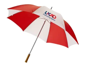 Large Fiberglass Automatic Open Straight Umbrella for Sports Events