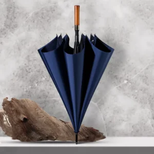 Large Open Straight Waterproof Umbrella