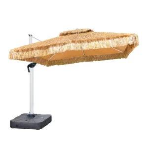 Large Outdoor Beach Umbrella with Windproof Design