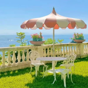 Large Outdoor Restaurant Events Backyard UV50+ Pagoda Garden Beach Stall Umbrella