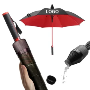 Large Oversized Golf Umbrella Long Stick New Design Collect Rain Windproof OEM ODM With Logo Straight Golf Umbrella