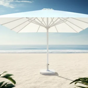 Large Patio Umbrella with Aluminum Pole, Commercial-Grade Parasol