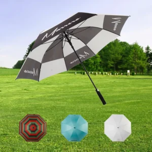 Large Semi-Automatic Windproof Golf Umbrella Manufacturer Supplier