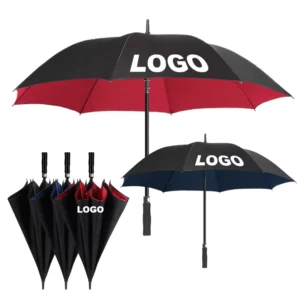 Large UV Protection Windproof Waterproof Automatic Open Business Golf Umbrella Custom Logo for Men