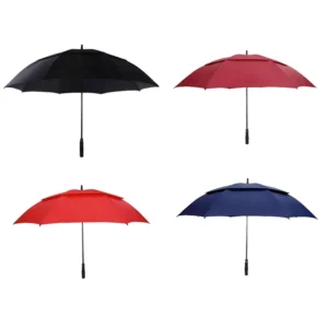 Large Windproof Automatic Open Custom Logo Double-Layer Golf Umbrella