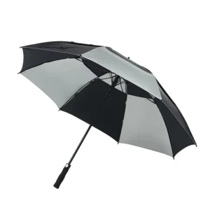 Large Windproof Double Canopy Golf Umbrella Custom Logo