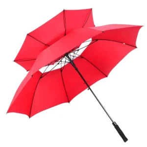 Large Windproof Golf Umbrella with Custom Logo Printing