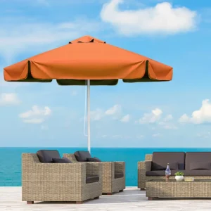 Large Windproof Market, Pool, Restaurant and Garden Sun Shade, Custom Outdoor Patio Beach Umbrella