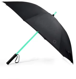 Led umbrella light optic fiber umbrella RGB colors changing umbrella